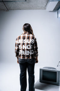 Jesus Is Not A Trend Flannel || PRE-ORDER