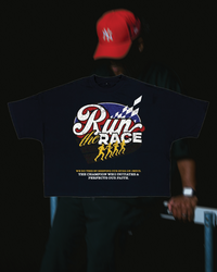 Run The Race Vintage Tee