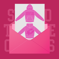 PINK ON PINK HOODIE.